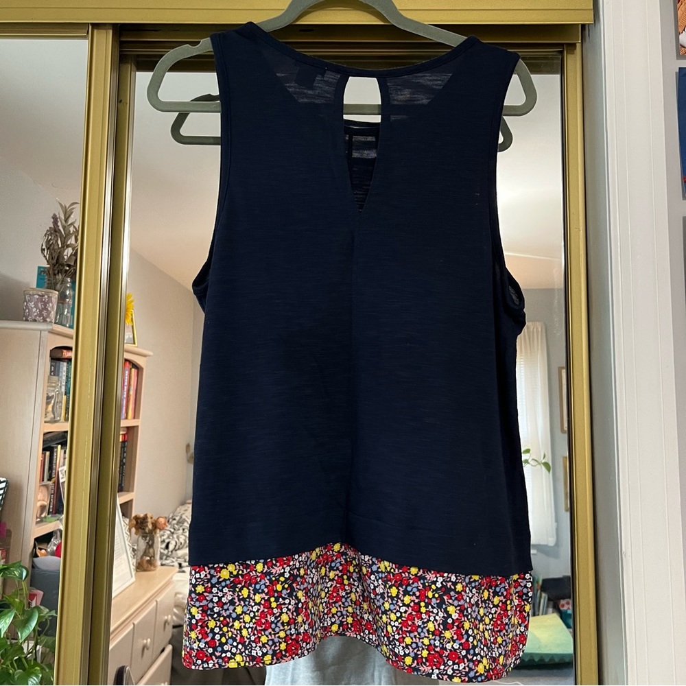 JCrew tank top! Multi media!